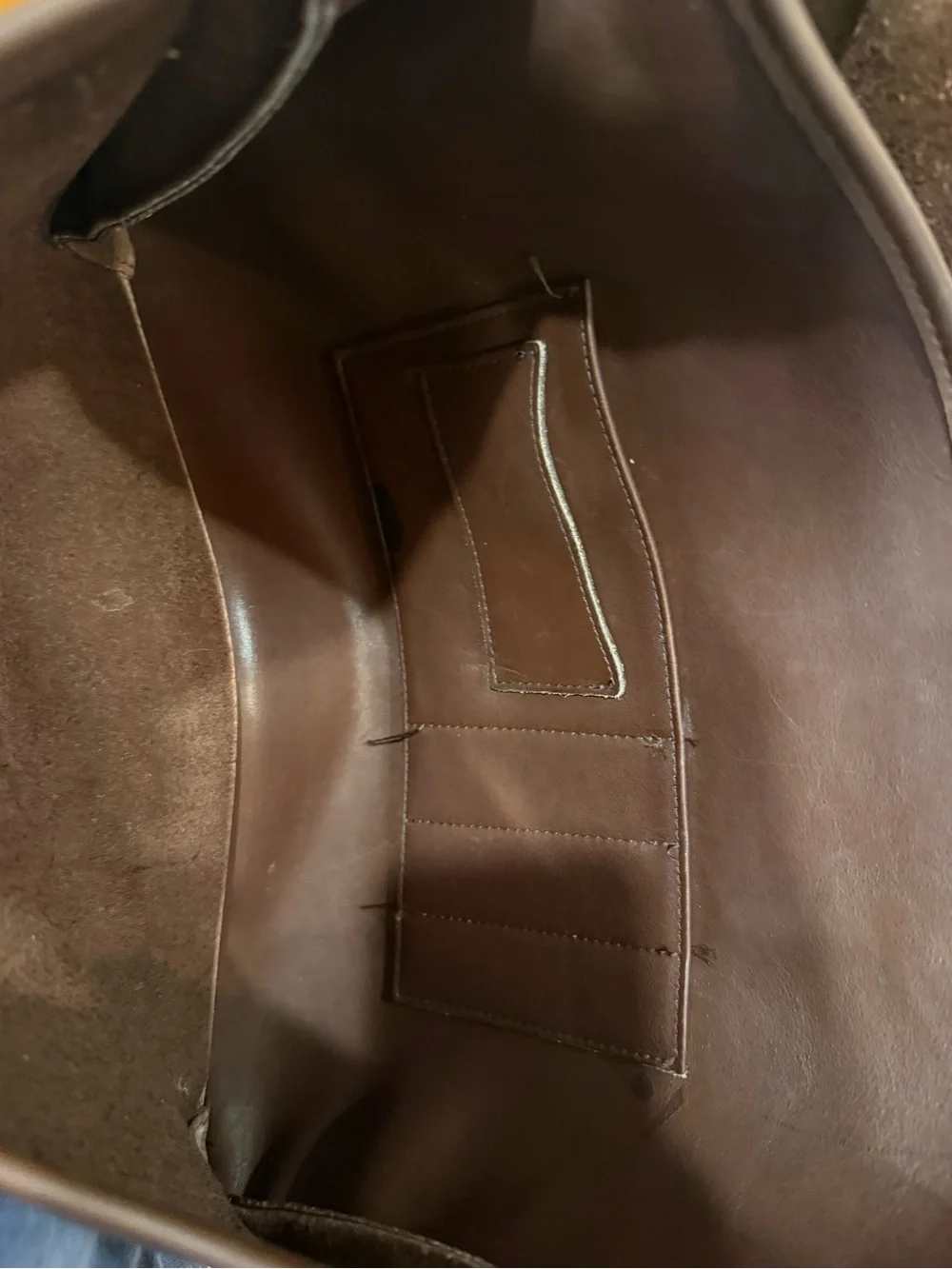 COACH VINTAGE Brown Leather Briefcase Shoulder Bag